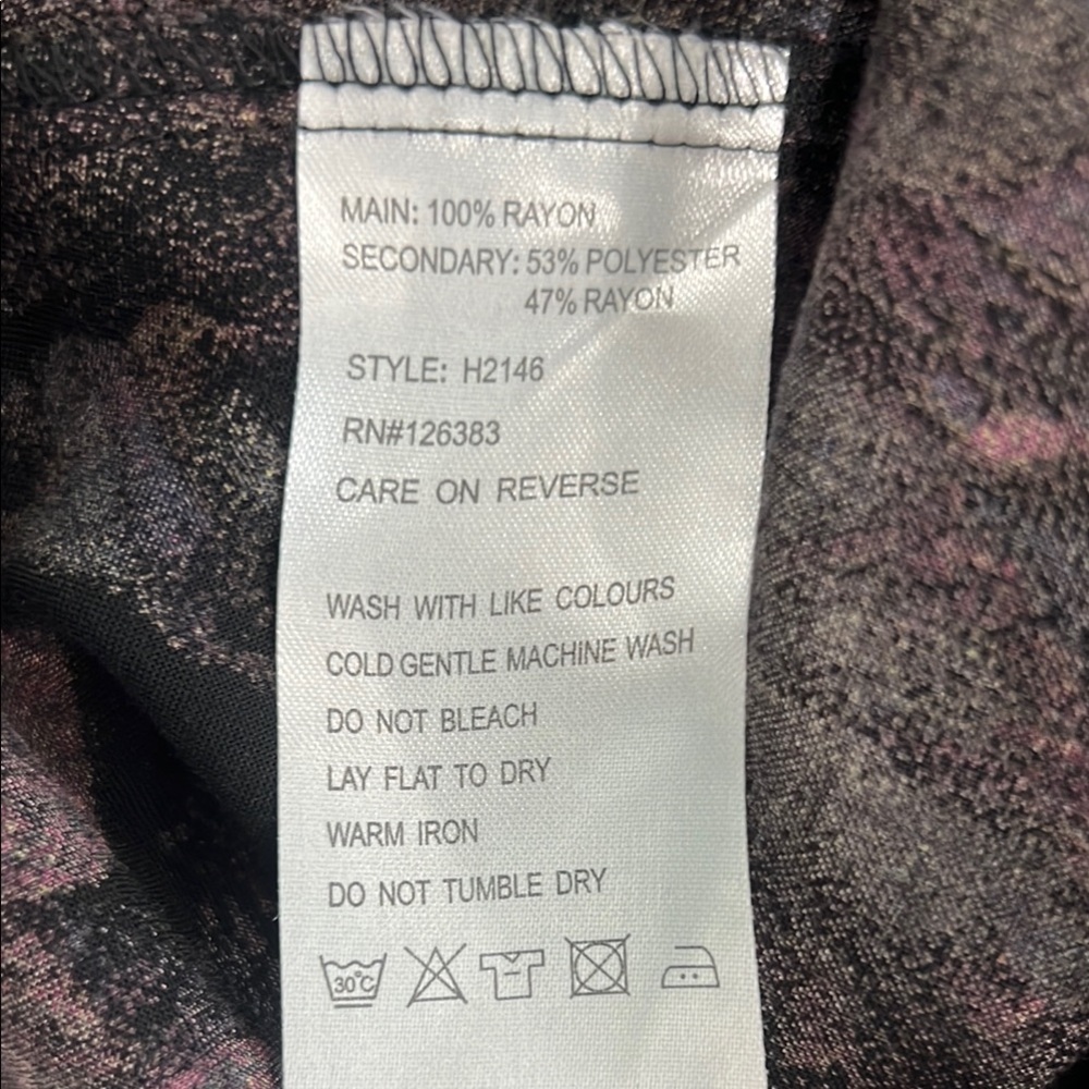 Multicolor Long Sleeve Top - Picture 5 of 9